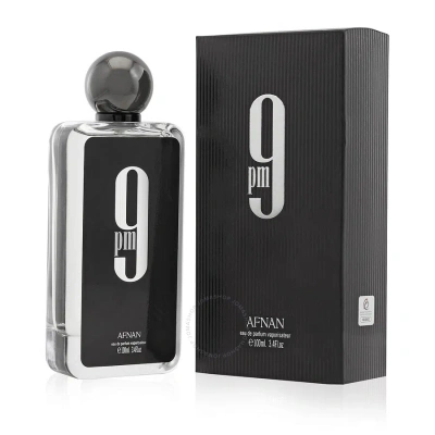 Afnan Perfumes Men's 9pm Edp Spray 3.4 Oz/100ml Fragrances 6290171002338 In Orange