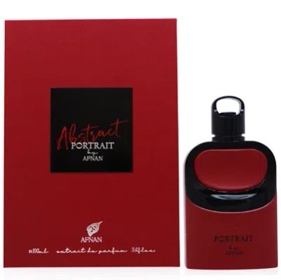 Afnan Portrait Abstract Eau De Parfum In Red
