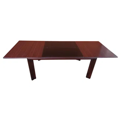 Pre-owned Afra & Tobia Scarpa Italian Midcentury "mou" Dining Table By Afra And Tobia Scarpa, 1970 In Brown