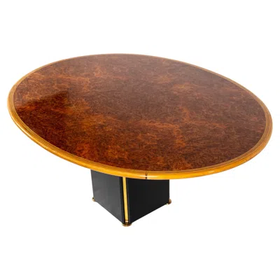 Pre-owned Afra & Tobia Scarpa Mid-century Artona Dining Table By Afra And Tobia Scarpa For Maxalto, 1970s In Brown