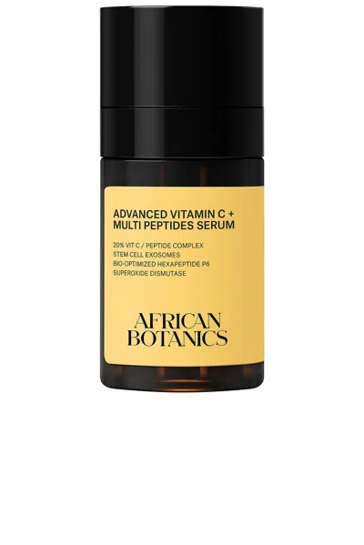 African Botanics Advanced Vitamin C + Multi-peptides Serum In Brown