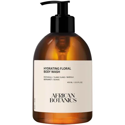 African Botanics Hydrating Floral Body Wash 400ml In White