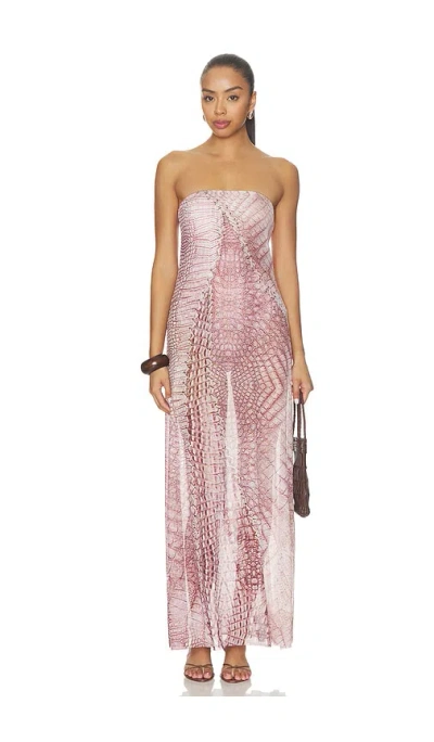 Afrm Alfie Dress In Multi