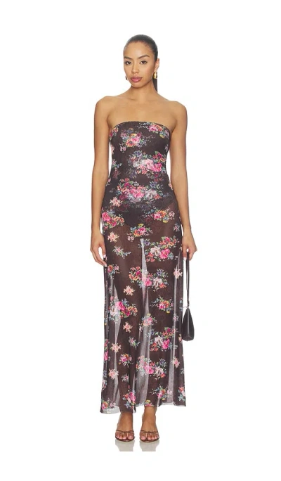 Afrm Alfie Dress In Multi