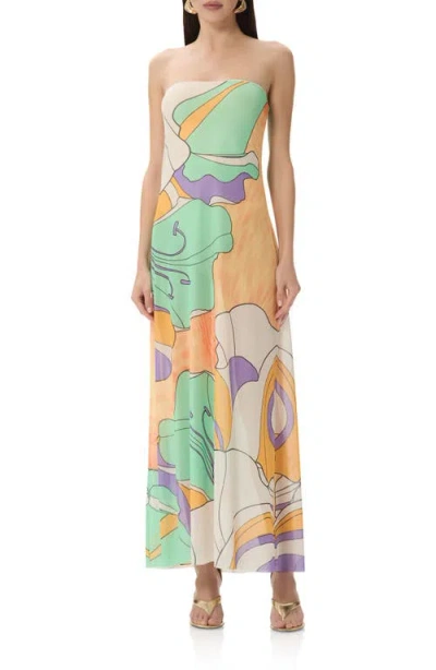 Afrm Alfie Maxi Dress In Multi
