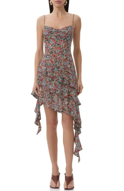 AFRM AFRM ASHMONT RUFFLE TIERED DRESS