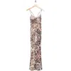 Afrm Azula Ruched Mesh Body-con Dress