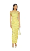 Afrm Biona Dress In Multi