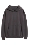 Afrm Blake Cotton Hoodie In Gray