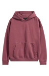 Afrm Blake Cotton Hoodie In Pink