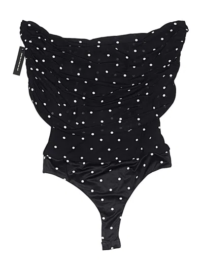 Afrm Bodysuit In Black