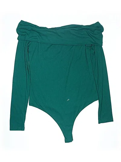 Pre-owned Afrm Bodysuit In Blue