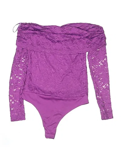 Afrm Bodysuit In Purple