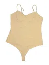 Afrm Bodysuit In Tan