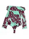 Afrm Bodysuit In Teal