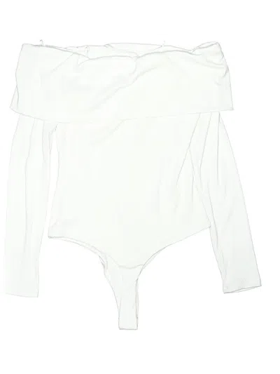 Pre-owned Afrm Bodysuit In White