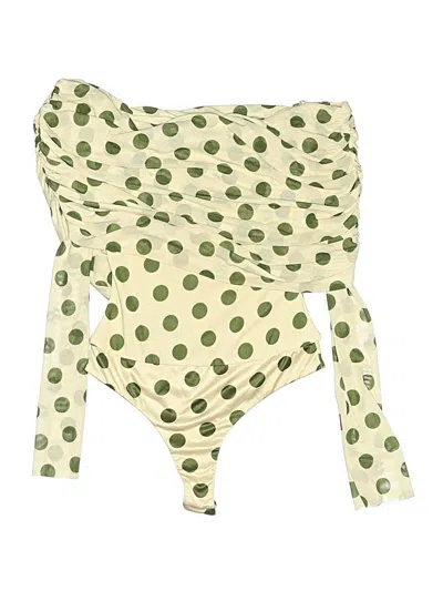 Pre-owned Afrm Bodysuit In White