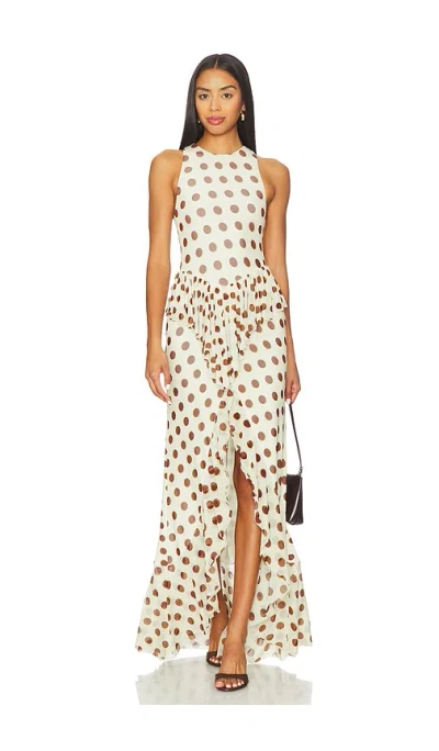 Afrm Bovina Dress In Neutral