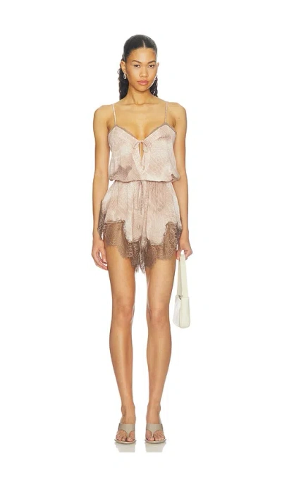 Afrm Buckley Dress In Brown