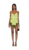 Afrm Buckley Romper In Green