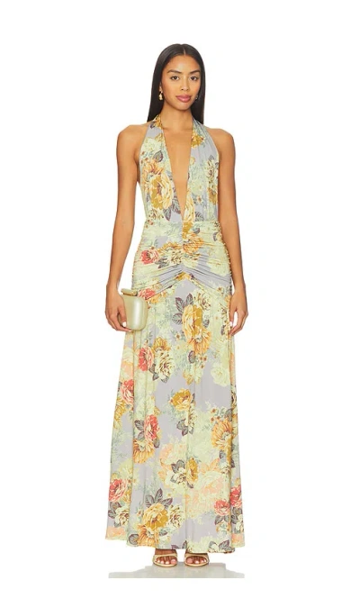 Afrm Cadiz Dress In Multi