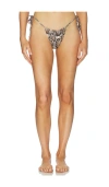 Afrm Cali Bikini Bottom In Multi