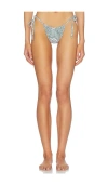 Afrm Cali Bikini Bottom In Multi
