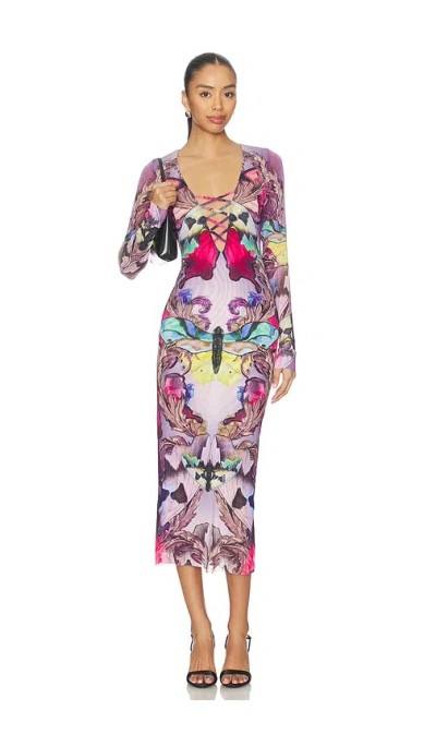 Afrm Cambria Dress In Multi