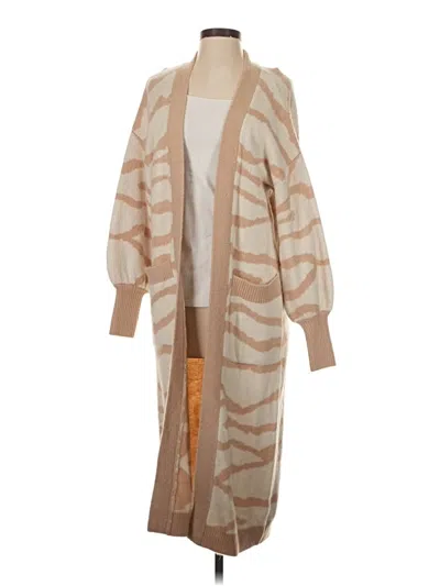 Pre-owned Afrm Cardigan Sweater In Brown