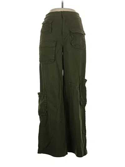 Pre-owned Afrm Cargo Pants In Green