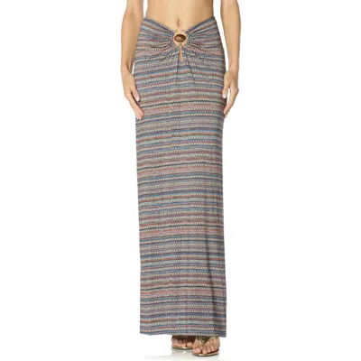 Afrm Carr Maxi Skirt In Multi