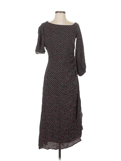 Pre-owned Afrm Casual Dress In Black