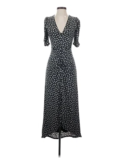 Pre-owned Afrm Casual Dress In Black