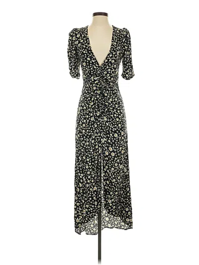 Pre-owned Afrm Casual Dress In Black