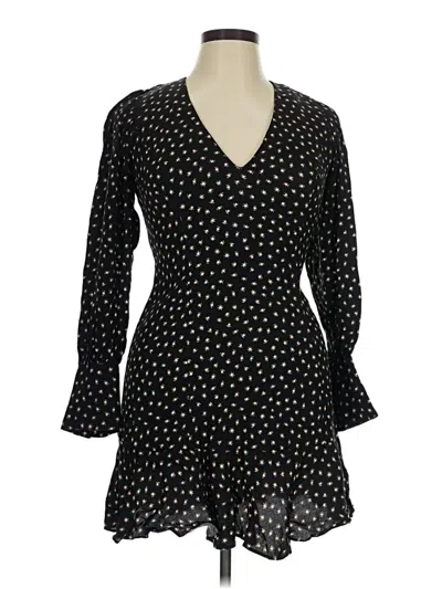 Pre-owned Afrm Casual Dress In Black
