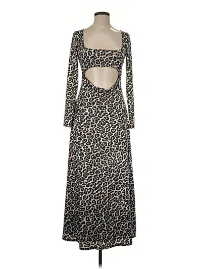 Pre-owned Afrm Casual Dress In Black