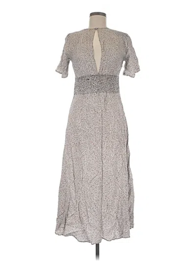 Pre-owned Afrm Casual Dress In Gray