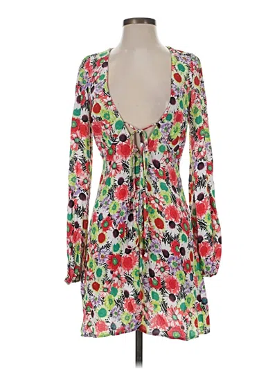 Pre-owned Afrm Casual Dress In Ivory