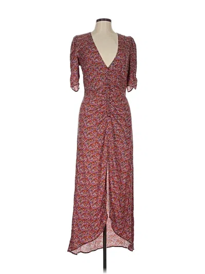 Pre-owned Afrm Casual Dress In Pink