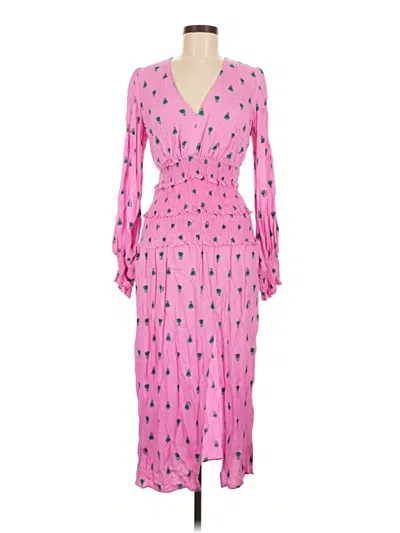 Pre-owned Afrm Casual Dress In Pink