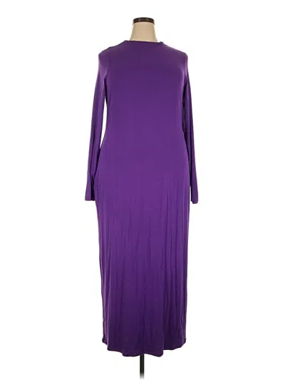 Pre-owned Afrm Casual Dress In Purple