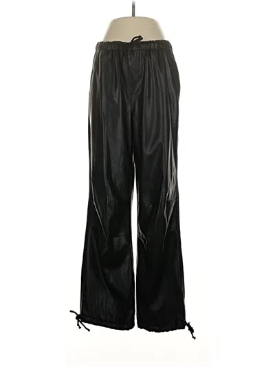Pre-owned Afrm Casual Pants In Black