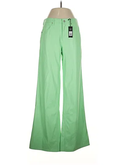 Pre-owned Afrm Casual Pants In Green