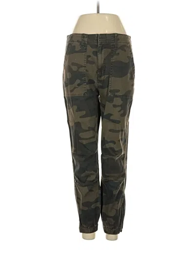 Pre-owned Afrm Casual Pants In Green
