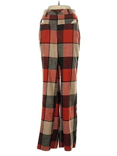 Pre-owned Afrm Casual Pants In Red