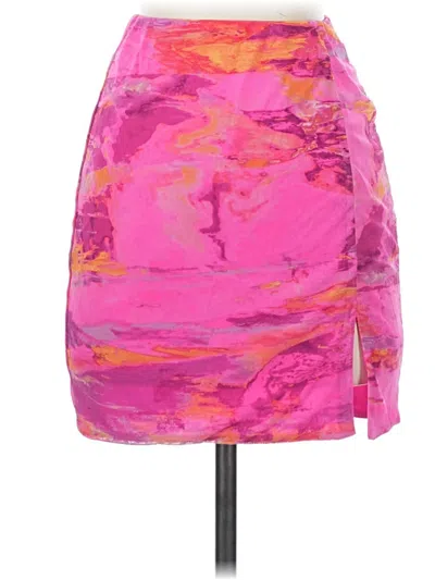 Pre-owned Afrm Casual Skirt In Pink