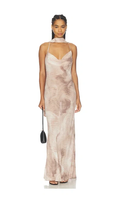 Afrm Cheryl Dress In Multi