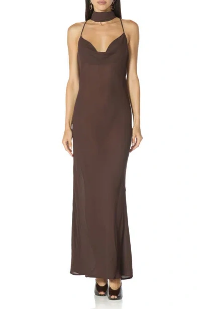 Afrm Cheryl Maxi Dress In Neutral