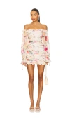 Afrm Claudia Dress In Pink