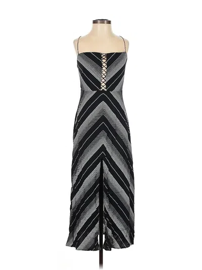 Pre-owned Afrm Cocktail Dress In Black